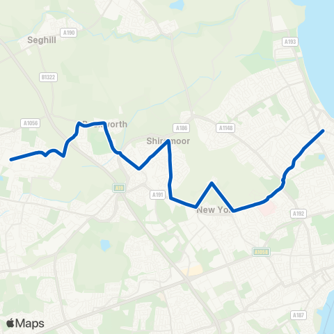 Gateshead Central Taxis  map