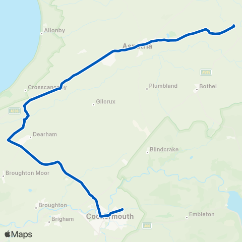 Ellenvale Coaches  map