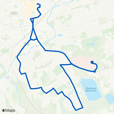 Blackburn Private Hire  map