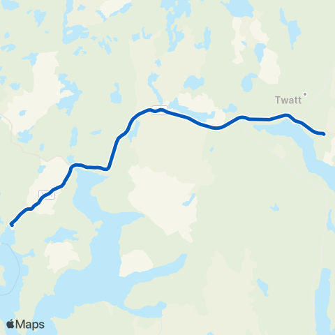 AK Transport EV Charge Point - Bakery map