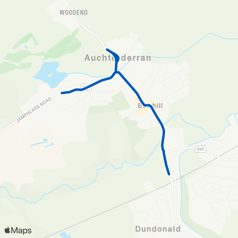 Bay Travel Golf View - School Lane map