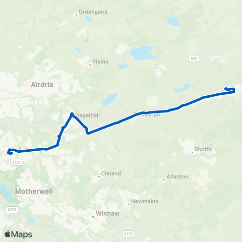 ARG Travel Supermarket - Harthill Services map