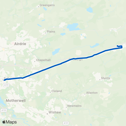 ARG Travel Supermarket - Harthill Services map