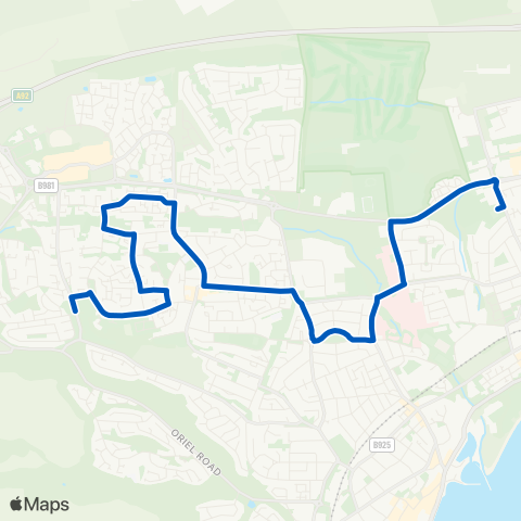 Bay Travel Newliston Dr - St Marie's Primary School map