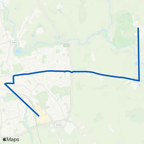 Braintree Community Transport  map