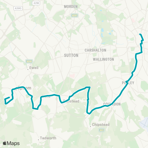 Arriva London North  map