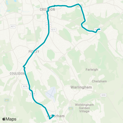 Arriva London North  map