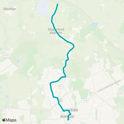 Arriva London North  map