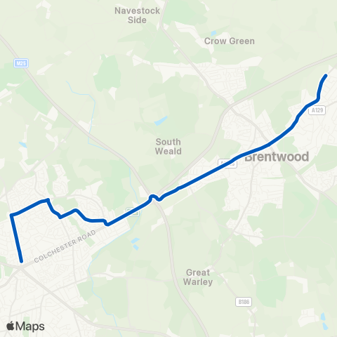 BLUE TRIANGLE BUSES LIM  map