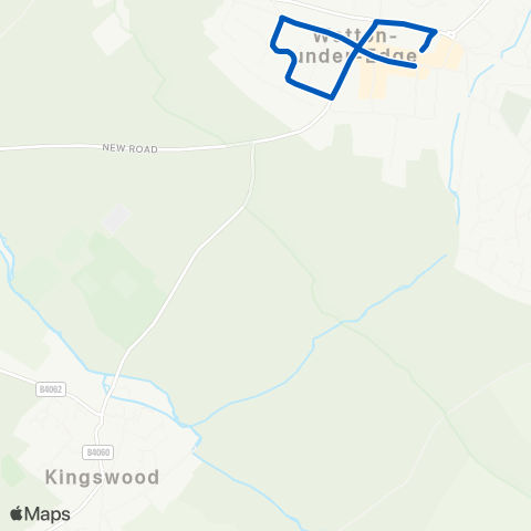 Cheltenham Community Transport  map