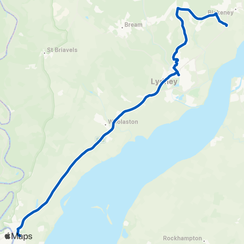 Chepstow Classic Buses  map