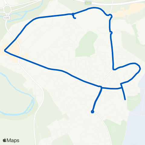 Community Transport South Wiltshire  map