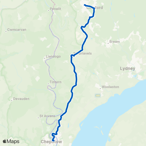 Forest Community Transport  map