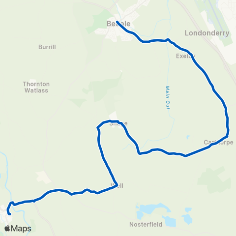 Dales and District  map