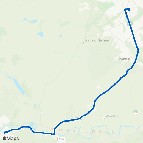 Connexions Buses  map