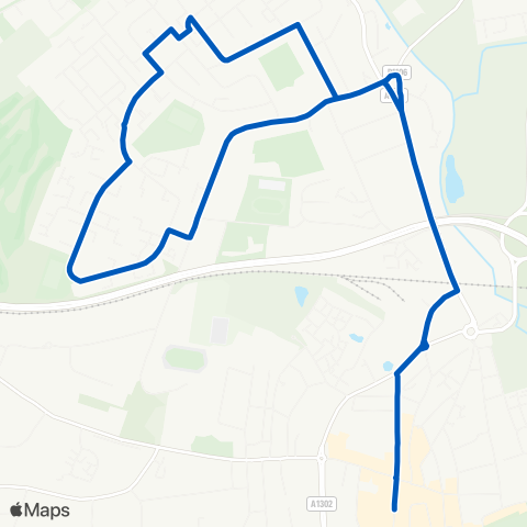 Mulleys Motorways  map