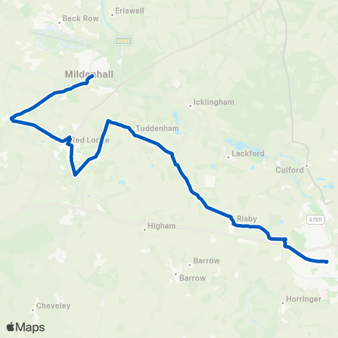 Mulleys Motorways  map