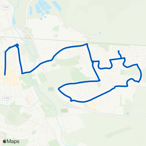 Mulleys Motorways  map