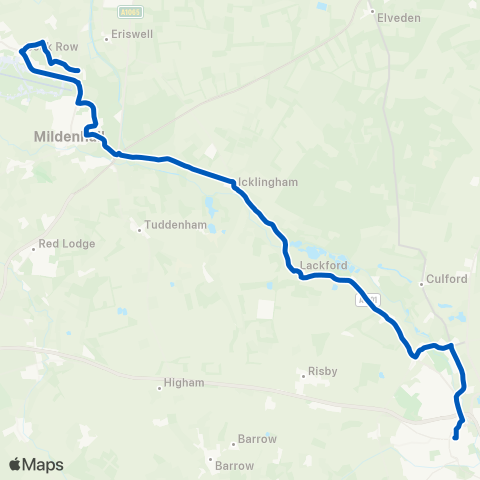 Mulleys Motorways  map