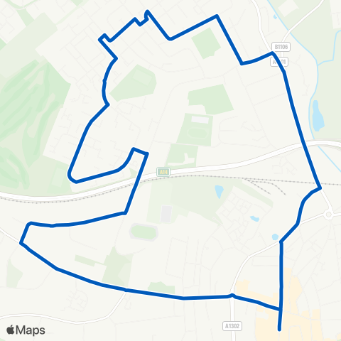 Mulleys Motorways  map