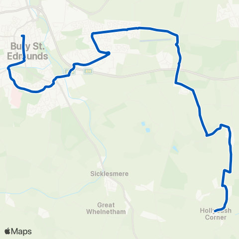 Mulleys Motorways  map