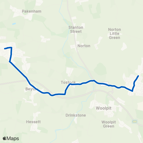 Mulleys Motorways  map