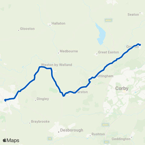 Lawson's of Corby  map