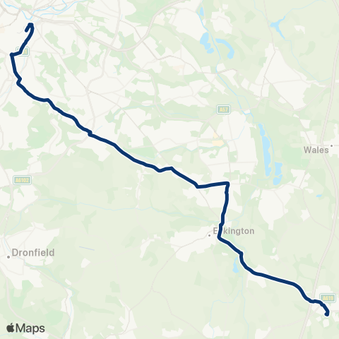 First South Yorkshire  map