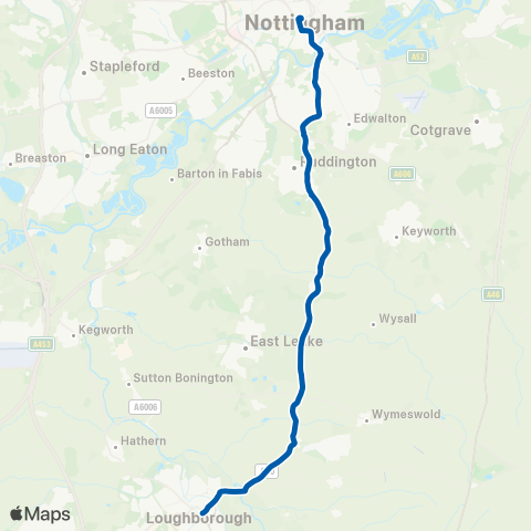 Kinchbus  map