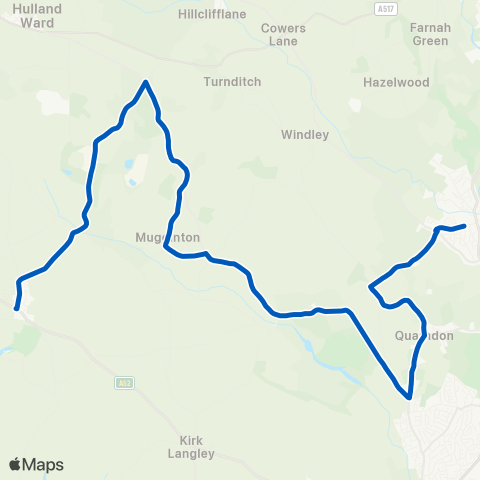 Harpurs Coaches  map