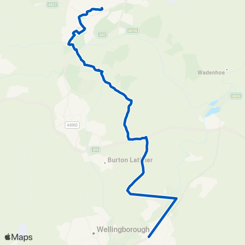 Lawson's of Corby  map