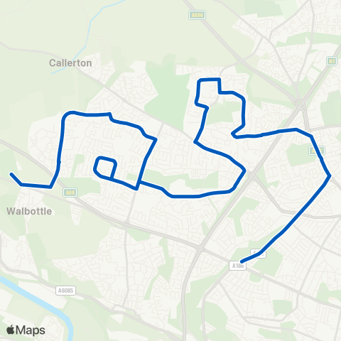 JH Coaches  map