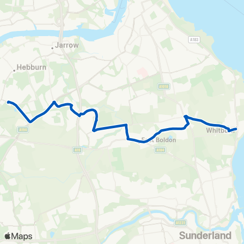 JH Coaches  map