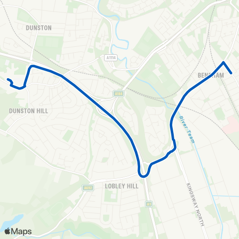 JH Coaches  map