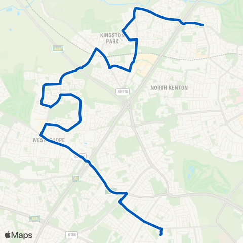 JH Coaches  map