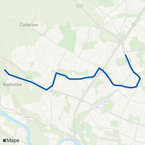 JH Coaches  map