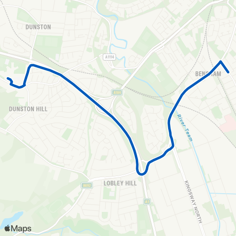 JH Coaches  map