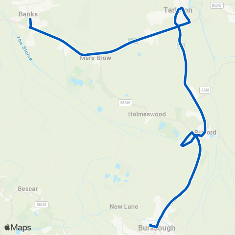 Don Fraser Coaches  map