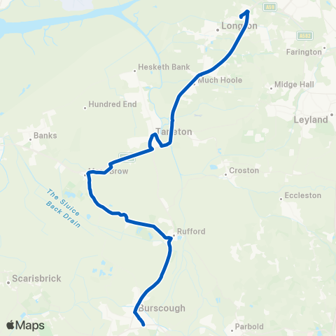 Don Fraser Coaches  map