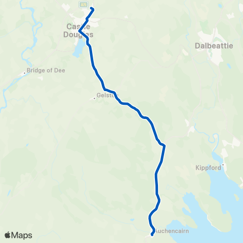 DGC Buses Fountain - Medical centre map