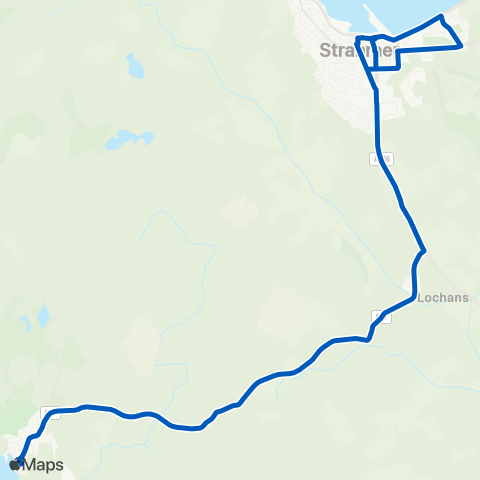 DGC Buses South Crescent - Academy map