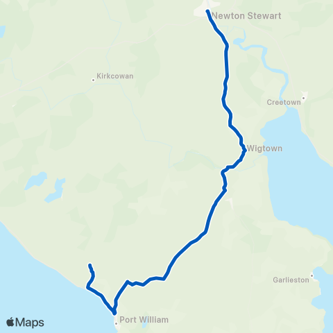 DGC Buses Elrig - Dashwood Square (Stance 2) map