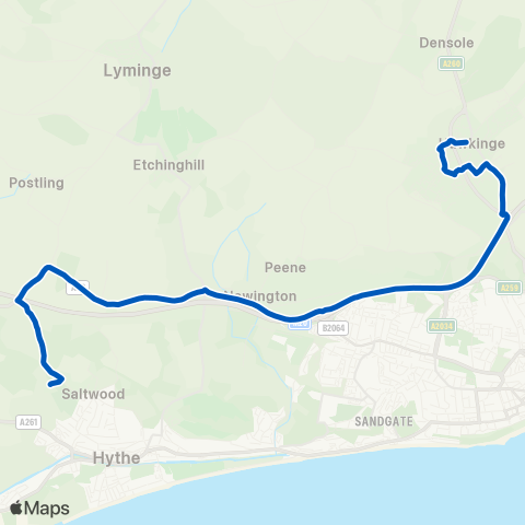 Crosskeys Coaches  map