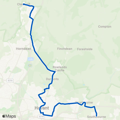 Emsworth & District  map