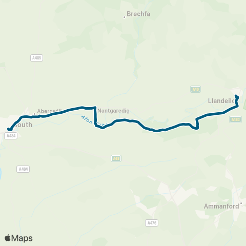 Morris Travel  map