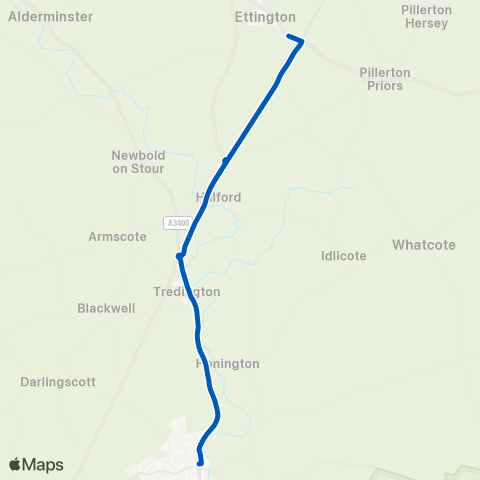 Shipston Link  map