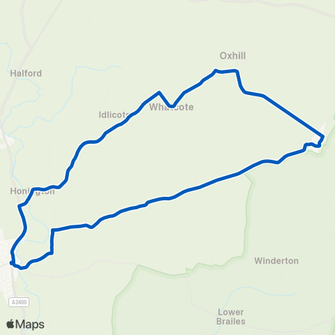 Shipston Link  map