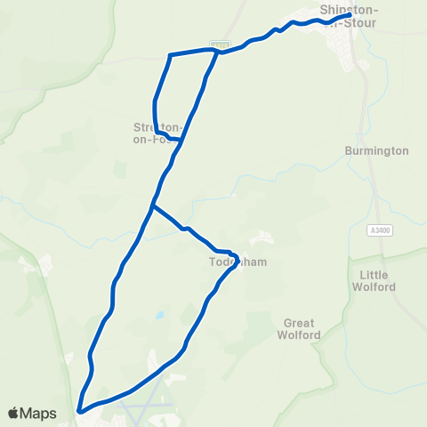 Shipston Link  map