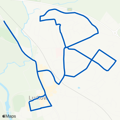 Minsterley  map