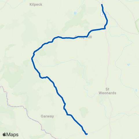 Yeomans Travel  map